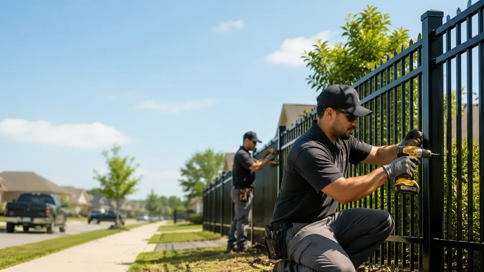Metal Fence Installation in Fork, MD